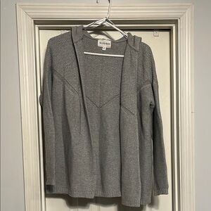 Olive & Oak Gray Knit Cardigan